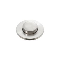 TUXEDO Decorative Sinktop Switch Button - Satin Nickel
