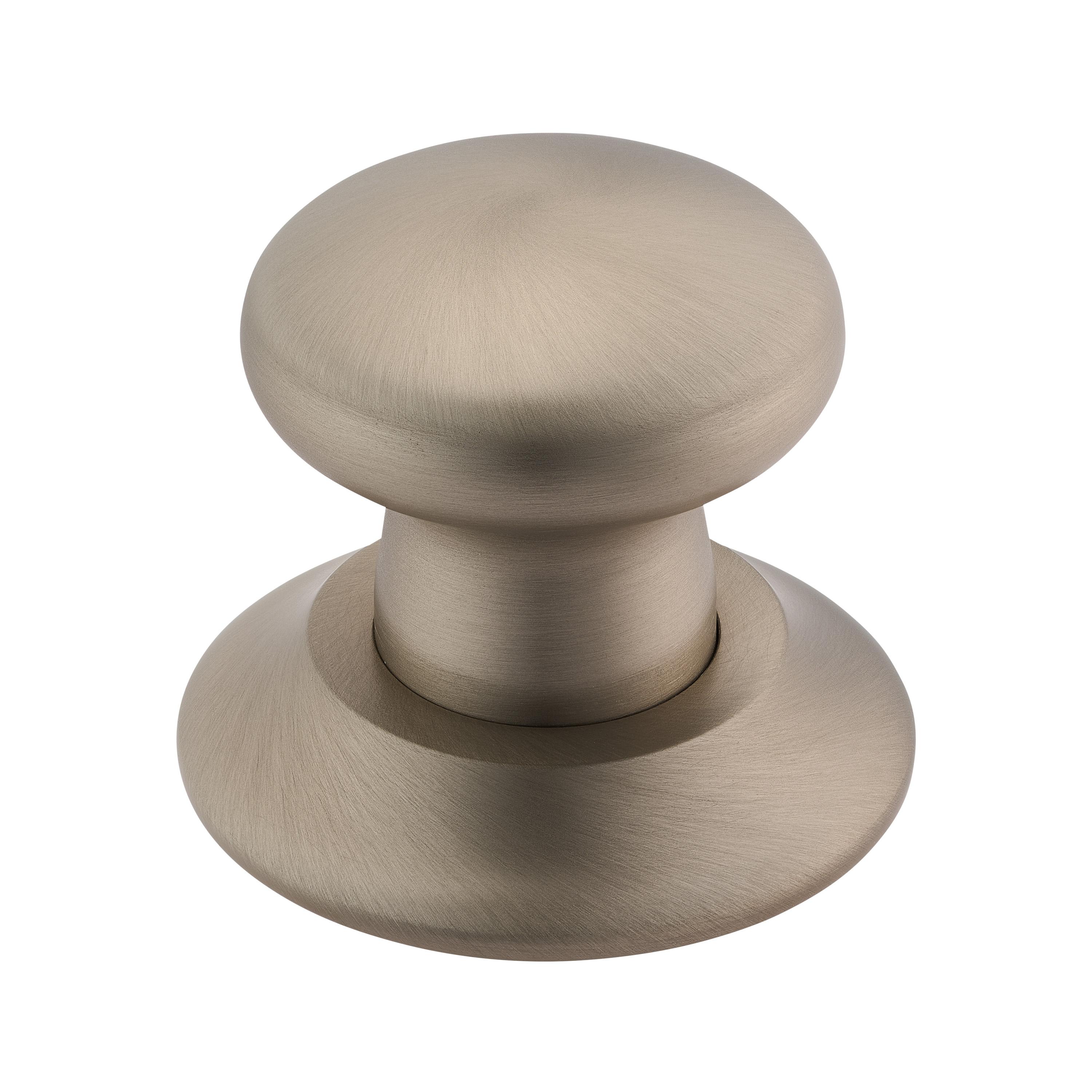 NAUTICAL Decorative Sinktop Switch Button - Satin Nickel