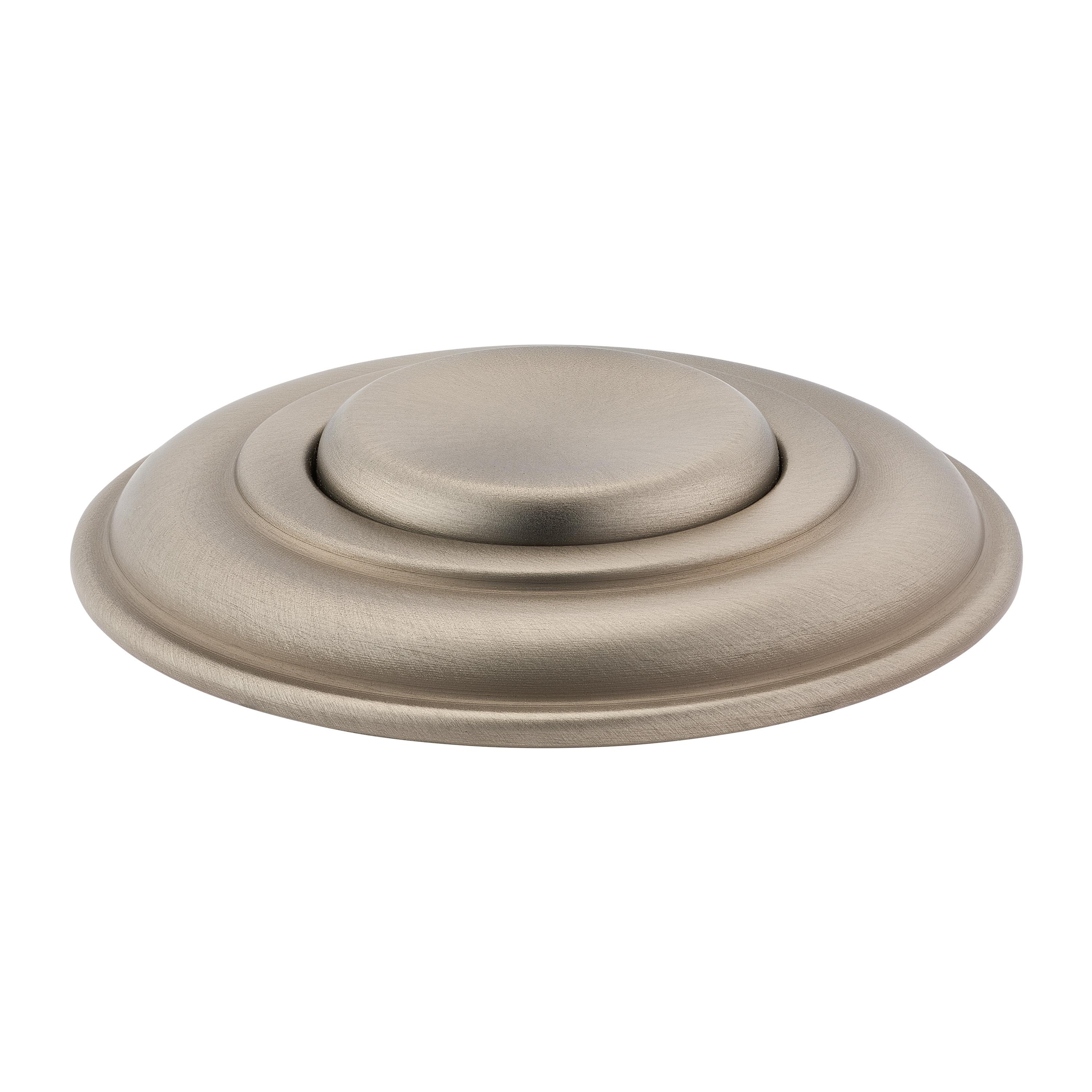 VINTAGE Decorative Sinktop Switch Button - Satin Nickel