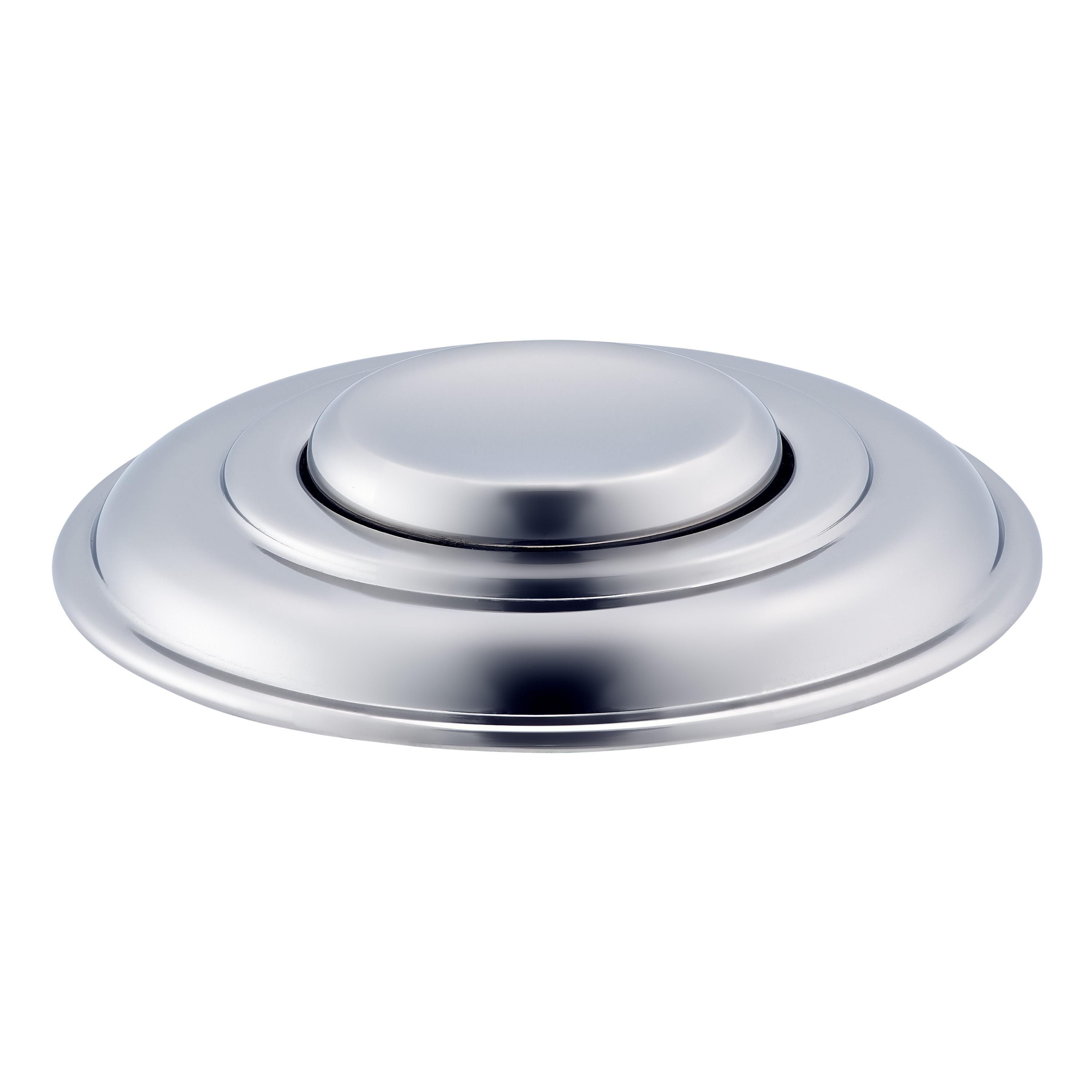 VINTAGE Decorative Sinktop Switch Button - Chrome