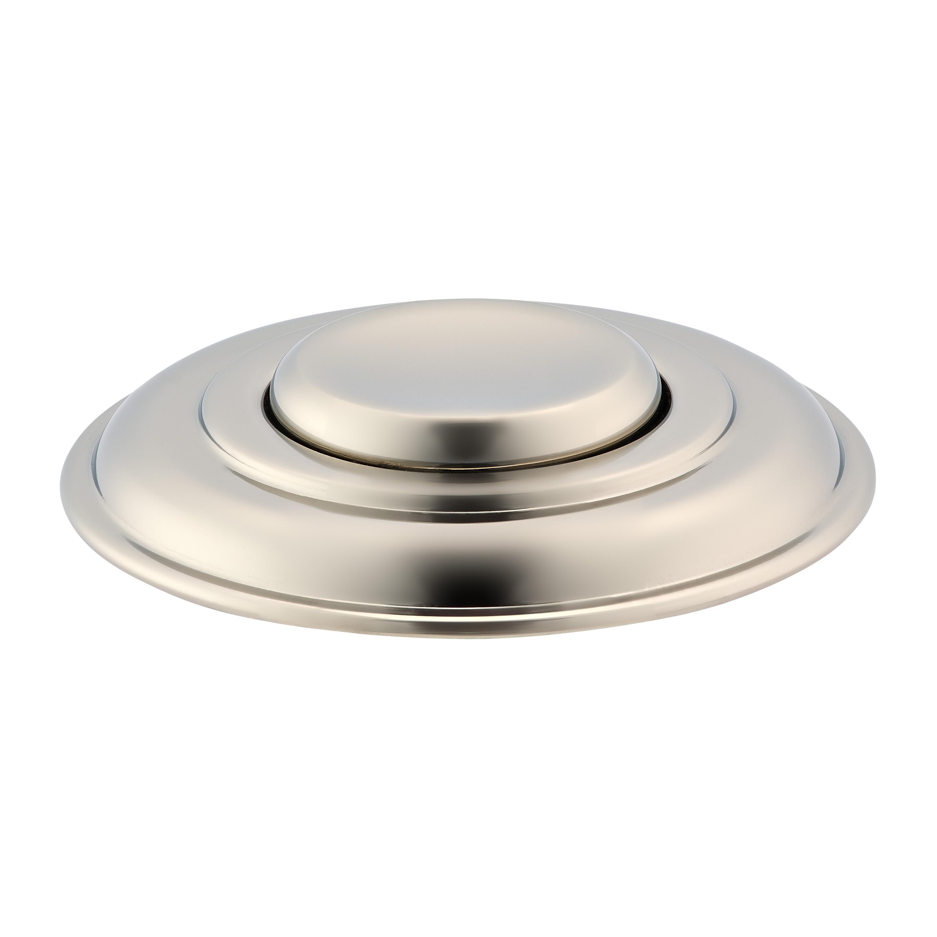 VINTAGE Decorative Sinktop Switch Button - Polished Nickel